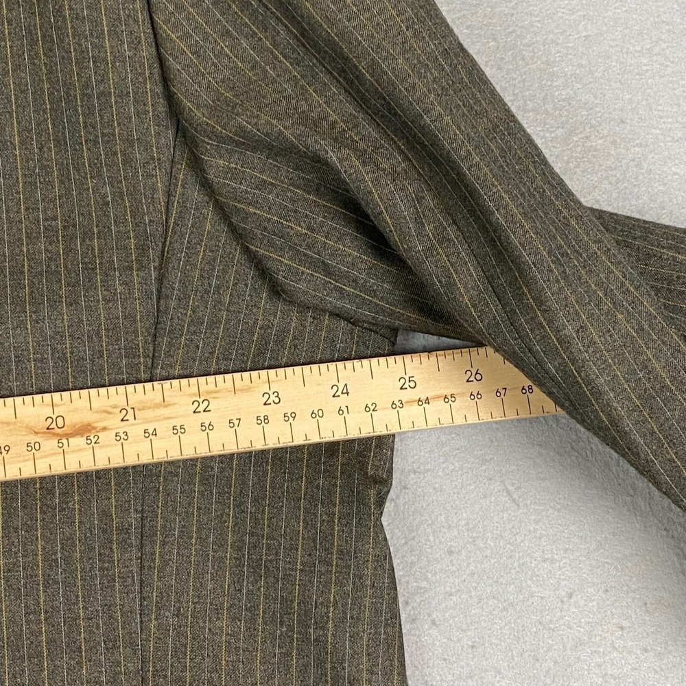 Canali Blazer Mens US 46 Wool brownish Gray Saks Fifth Super 120s Italy Jacket - Picture 12 of 16